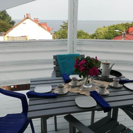 Niezalezne Pietro W Domu Z Widokiem Na Morze Apartment Gdynia Ngoại thất bức ảnh